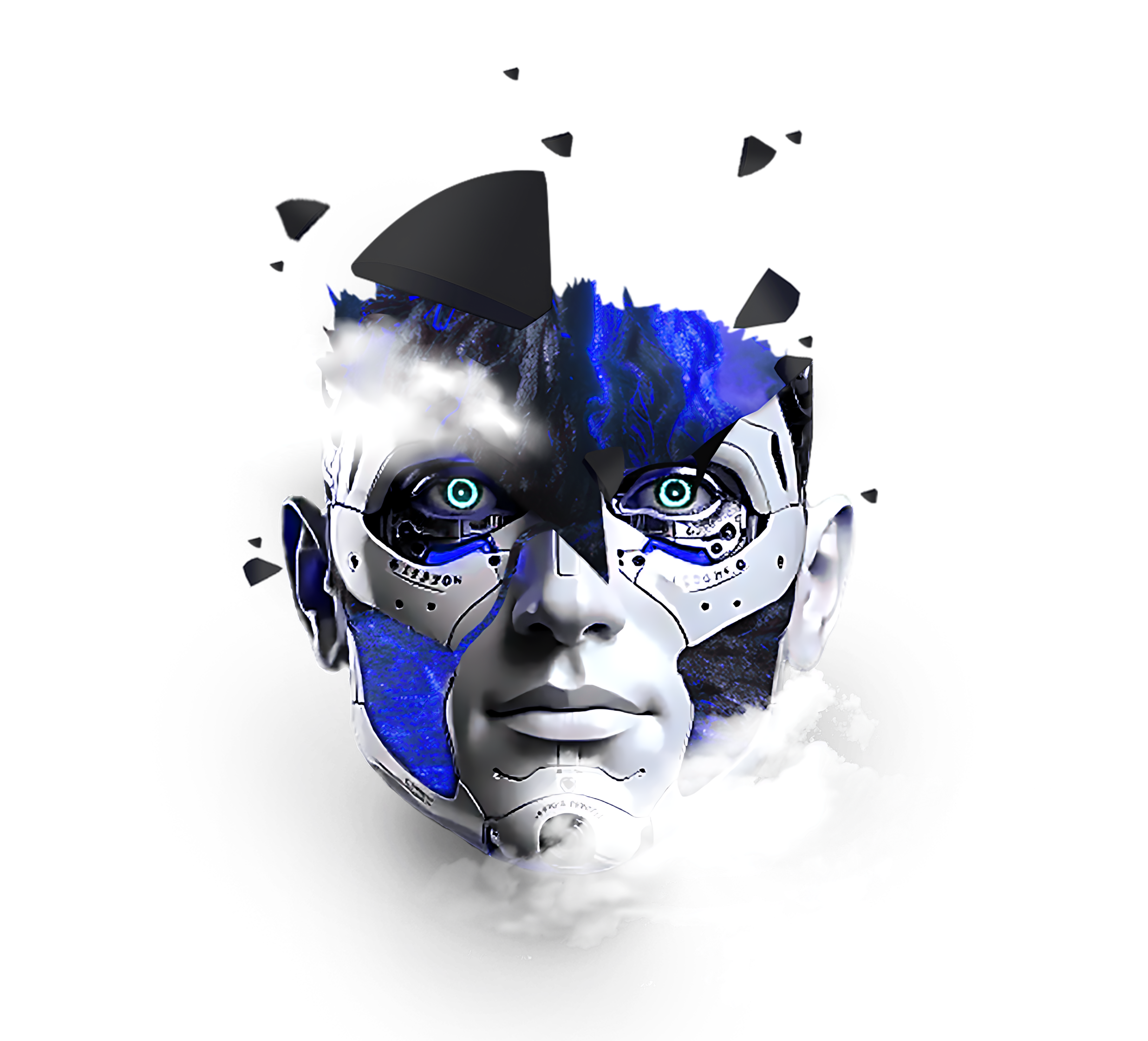 Grok AI mascot with XAI97R token presale information